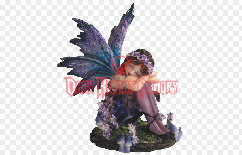 The Fairy Scatters Flowers With Turquoise Hair Flower Garden Figurine PNG