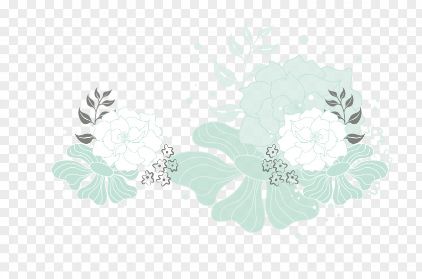 Wedding Flowers Fresh Material Petal Flower Wallpaper PNG