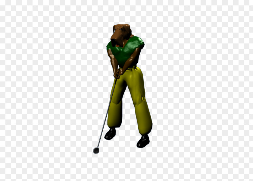 Baseball Green Costume Figurine Character PNG