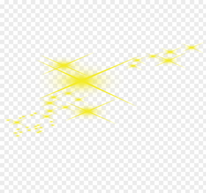 Blinking Stars Yellow Sky Close-up Wallpaper PNG