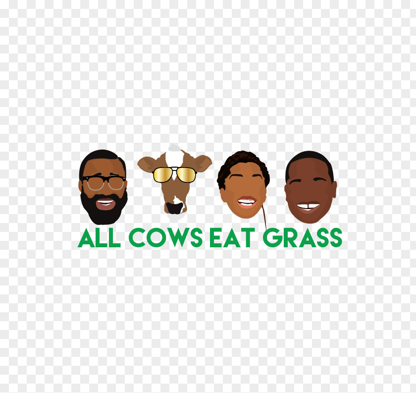 Cow Eating Grass Logo Human Behavior Brand Font PNG