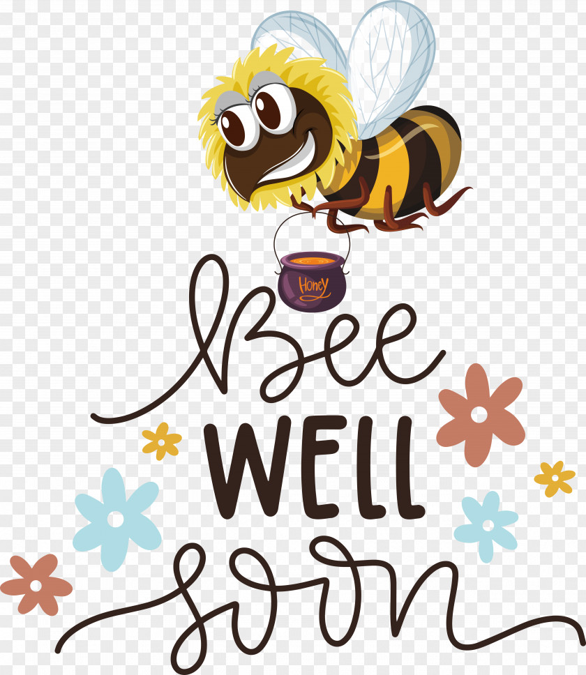 Honey Bee Butterflies Bees Insects Cartoon PNG