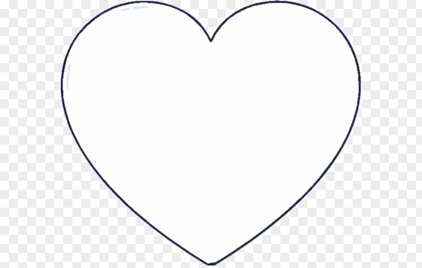 Line Art Heart PNG