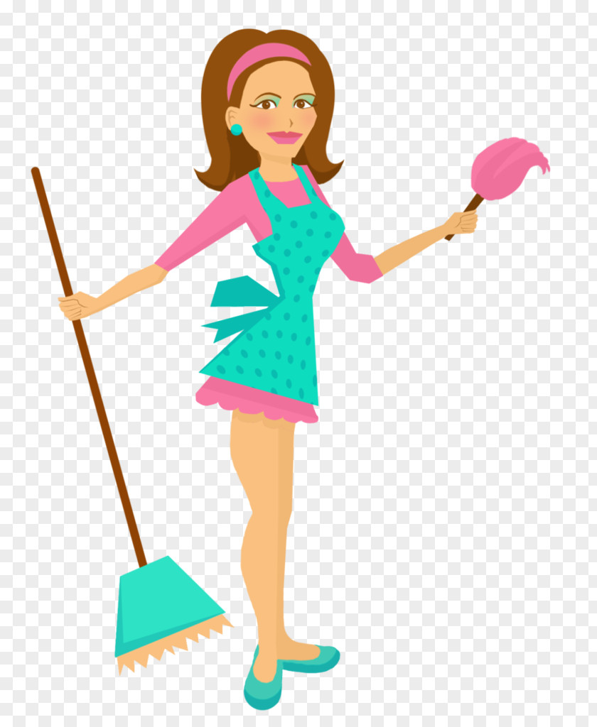Maid Service Cartoon Housekeeper Drawing PNG