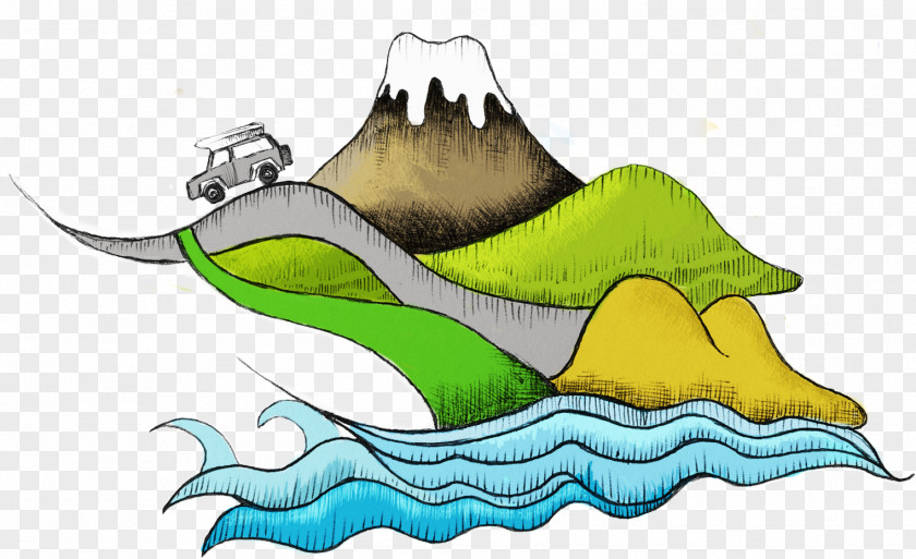 Tourist Frame Journey Clip Art Fish Cartoon PNG