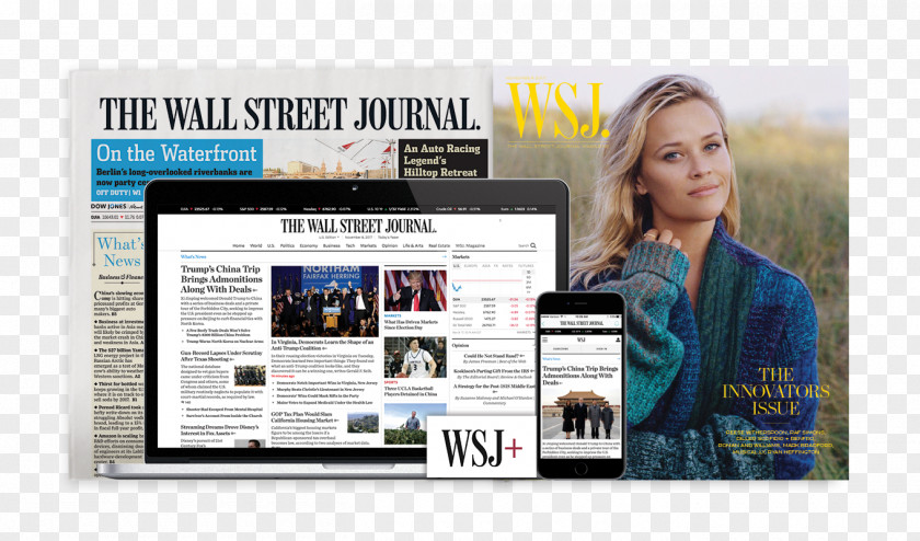 Wall Street Journal The Dow Jones & Company Display Advertising PNG
