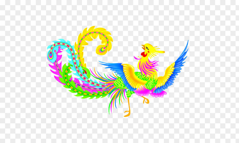 Color China Wind Phoenix Fenghuang County The Interpretation Of Dreams By Duke Zhou PNG