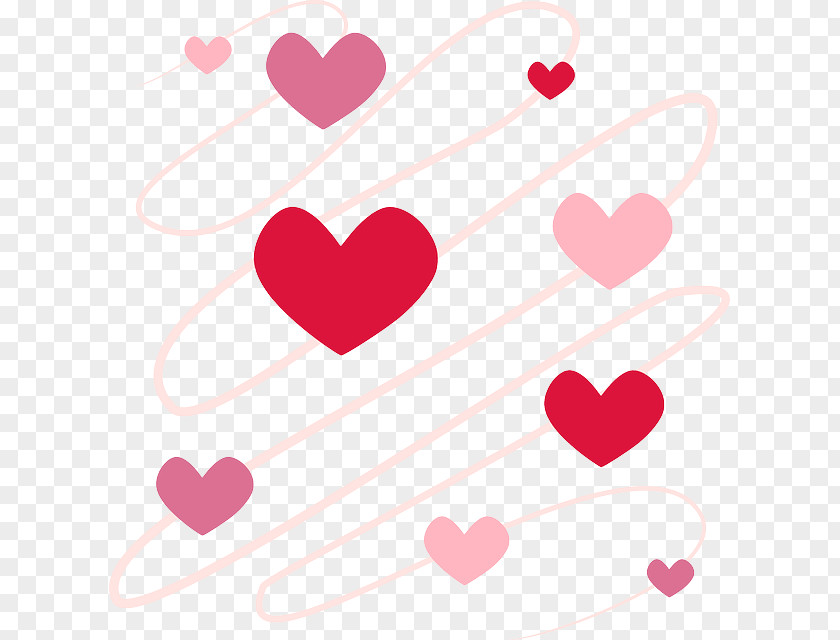 Heart Line Valentine's Day Greeting & Note Cards Love Clip Art PNG