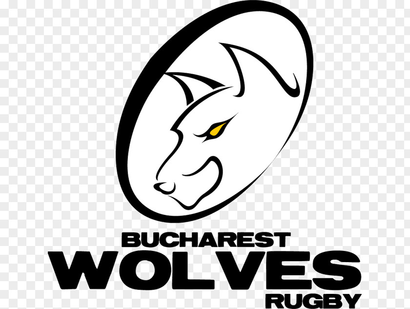 Wolf Headset Logo București Wolves Rugby Union Zebre Club Bordeaux Bègles Player PNG