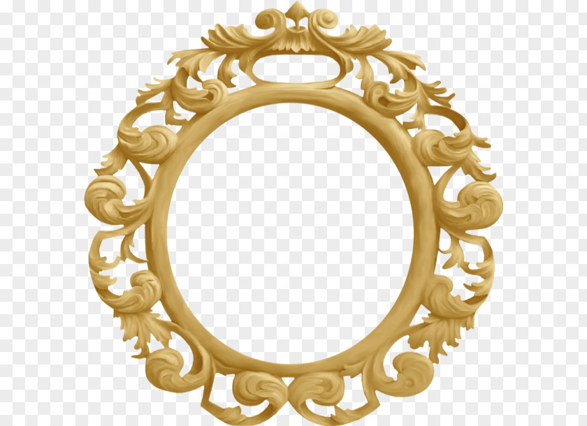 Baroque Picture Frames Paper Clip Art PNG