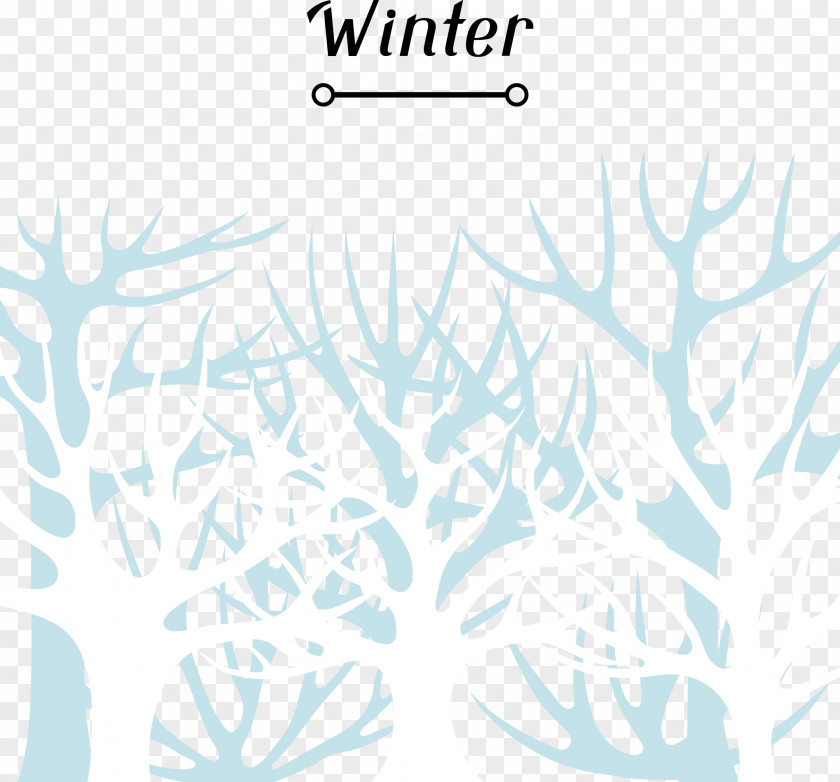 Decorative Winter Background Litter Clip Art PNG