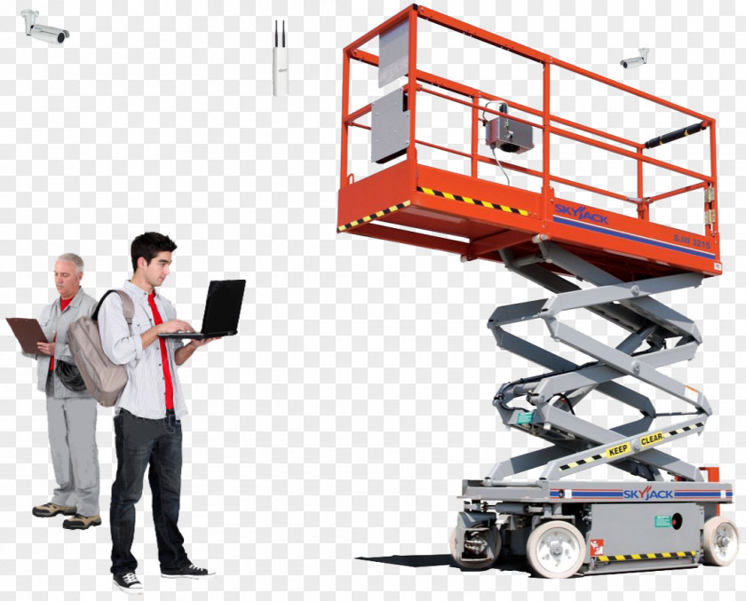 Lift Aerial Work Platform Elevator Heavy Machinery Telescopic Handler Sales PNG