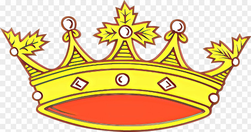 Symbol Yellow Crown PNG