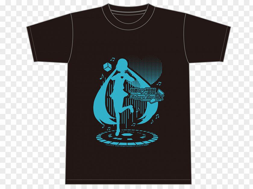 T-shirt Hatsune Miku: Project DIVA Arcade Future Tone Joypolis Punched Pocket Sleeve PNG