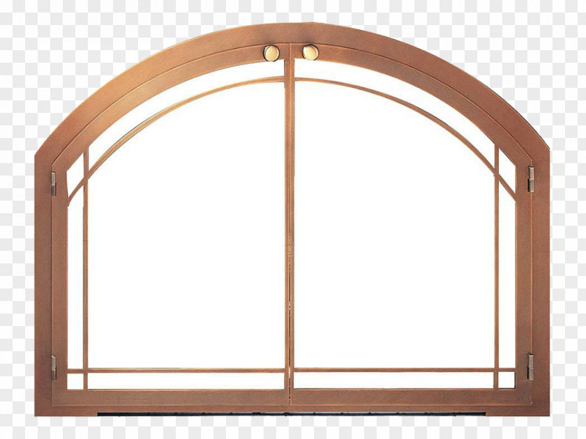 Arch Door Window Fireplace Sliding Glass Fire Screen PNG