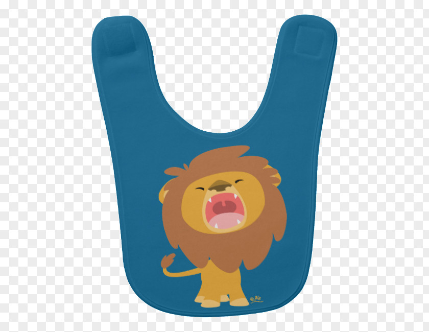 Baby Bib Cartoon Animation Lion PNG