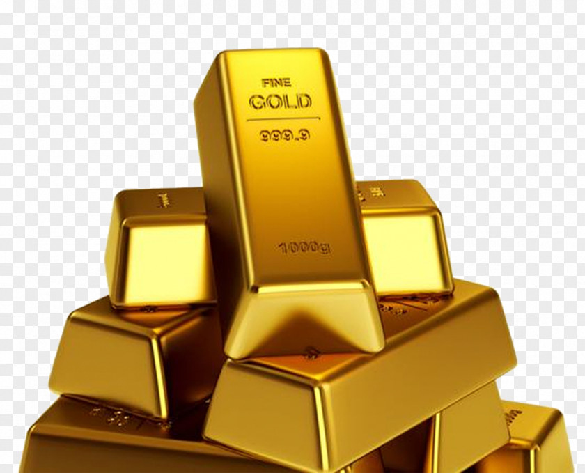 Gold Bar Bullion As An Investment PNG