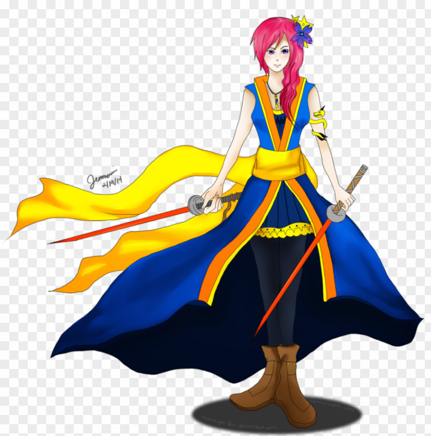 Lightning Frame Costume Design Character PNG