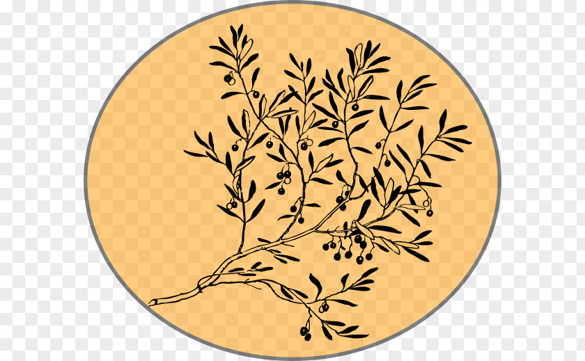 Olive Branch Sticker Clip Art PNG