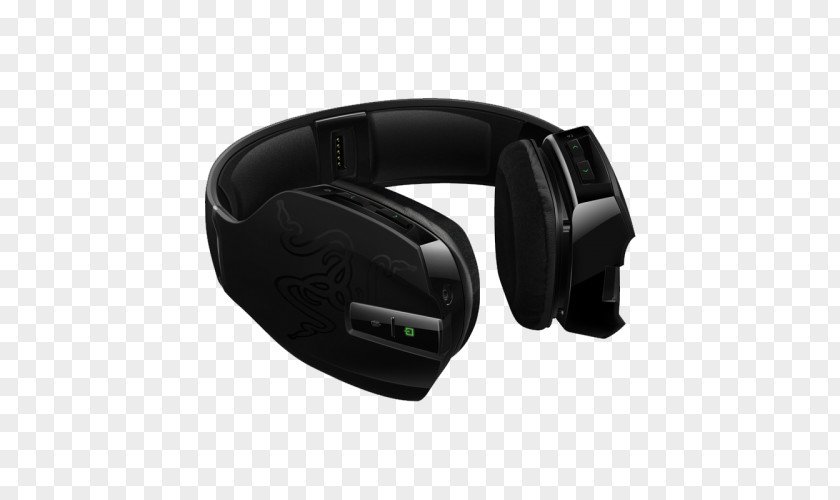 Xbox 360 Wireless Headset Headphones Video Game Razer Chimaera PNG