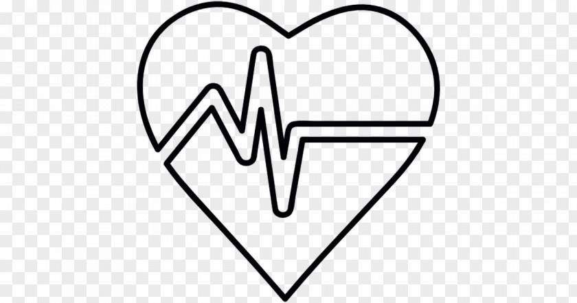 Heart Electrocardiography White Drawing Clip Art PNG