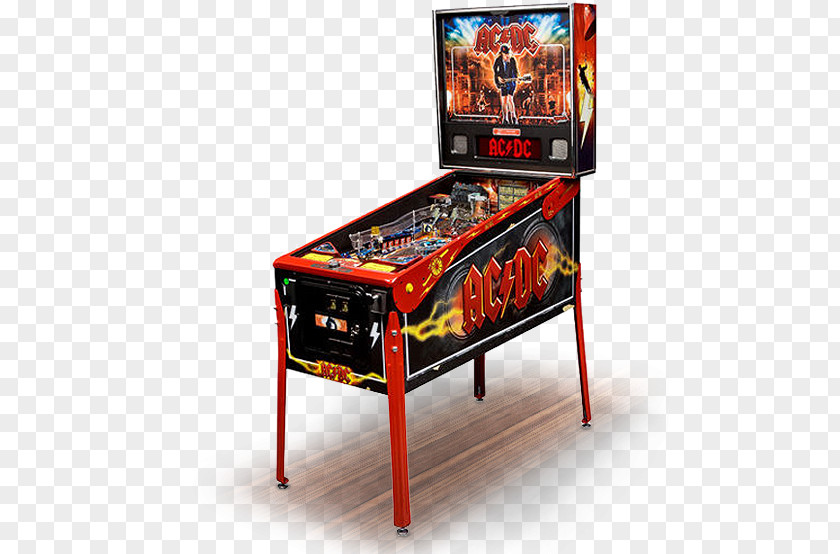 Pinball The Arcade Kiss Stern Electronics, Inc. AC/DC PNG