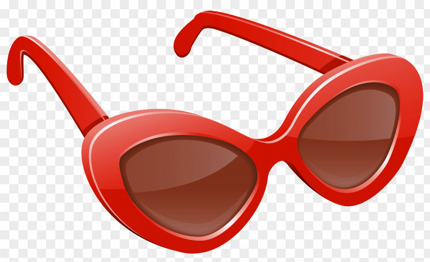 Red Sunglasses Eyewear Clip Art PNG