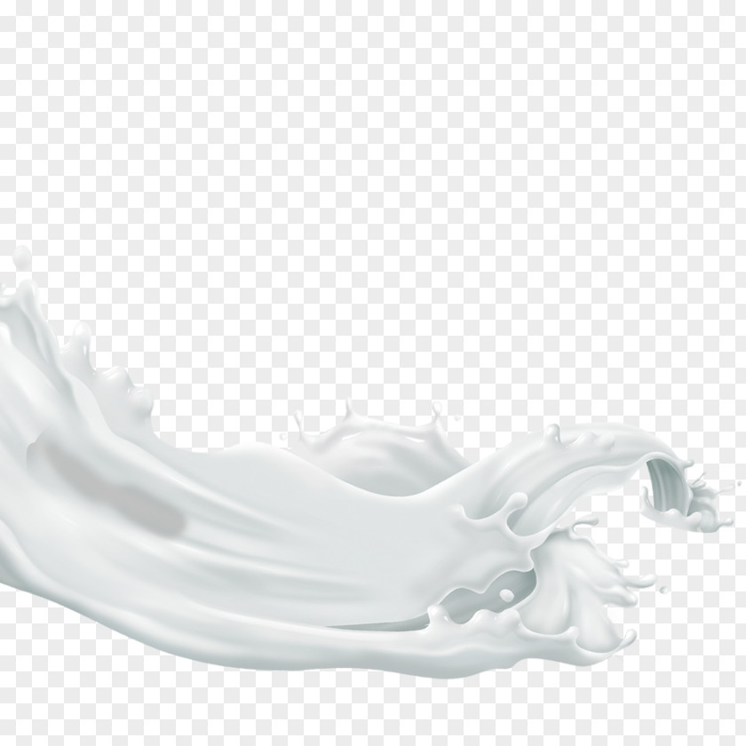 Splashed Milk Icon PNG