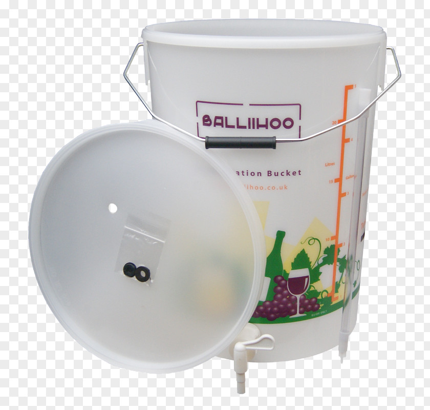 Bucket Fermentation Balliihoo Homebrew Liter Imperial Gallon PNG