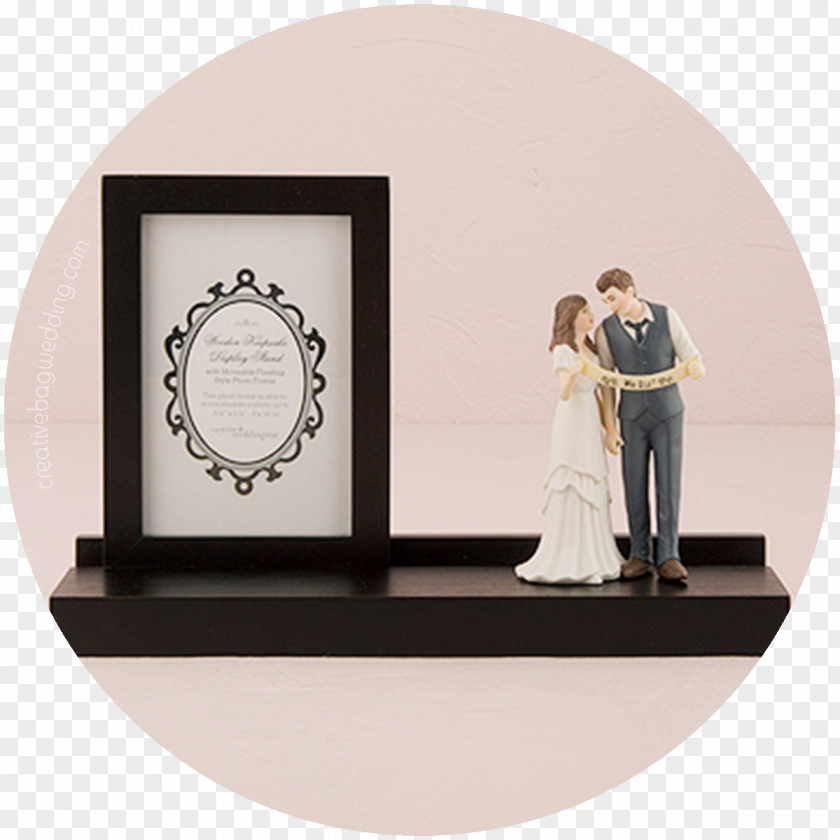 Cake Plate Wedding Topper Picture Frames Display Stand PNG