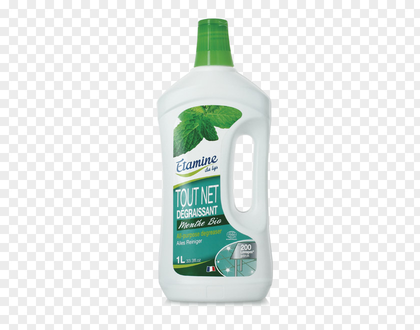 EcoCert Etamine Du Lys Multi-Purpose Cleanser With Mint 1L Liter Liquide Vaisselle Main Stamen PNG