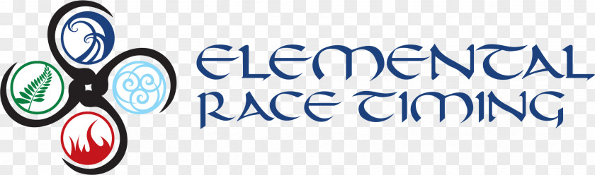 Elemental Race Timing Run Logo Brand Organization PNG