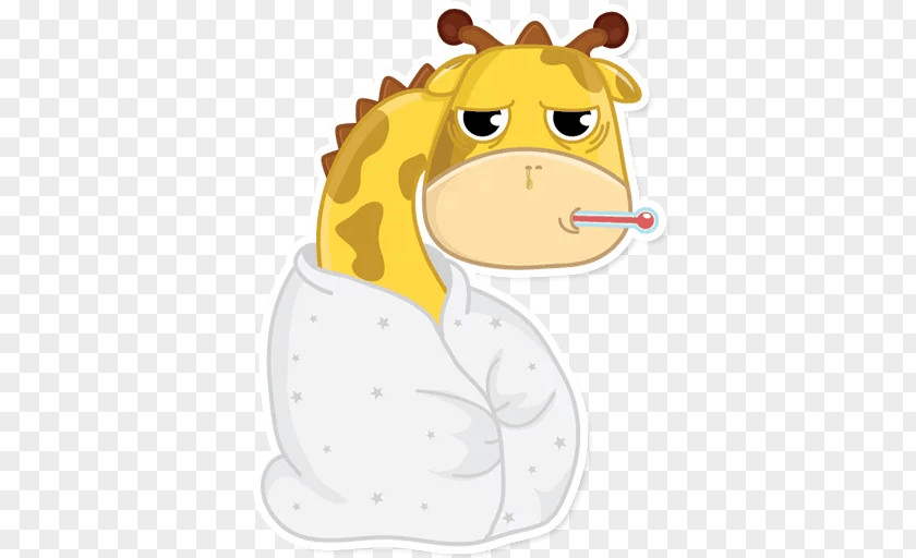 Giraffe Nose Cartoon Character PNG