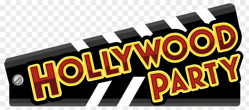 Hollywood Sign Logo Party Image PNG