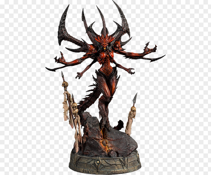 Lady Deadpool And Death Diablo III Tyrael Blizzard Entertainment Statue Video Games PNG