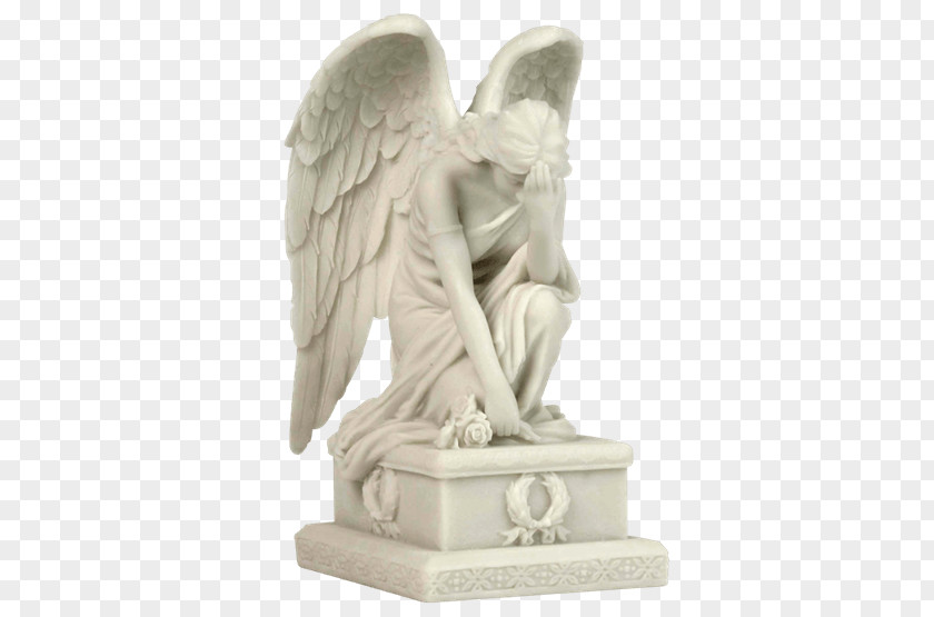 Mouring Angel Of Grief Adams Memorial Weeping Statue Sculpture PNG