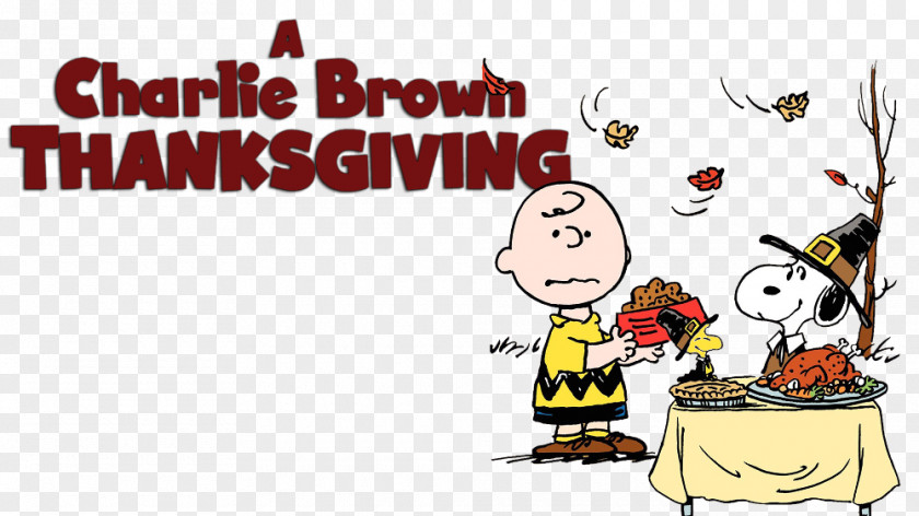 Thanksgiving Flyer Charlie Brown Peppermint Patty Snoopy Peanuts PNG