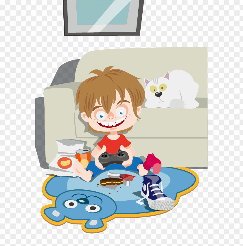 Vector Cartoon Children Play Games Royalty-free Clip Art PNG