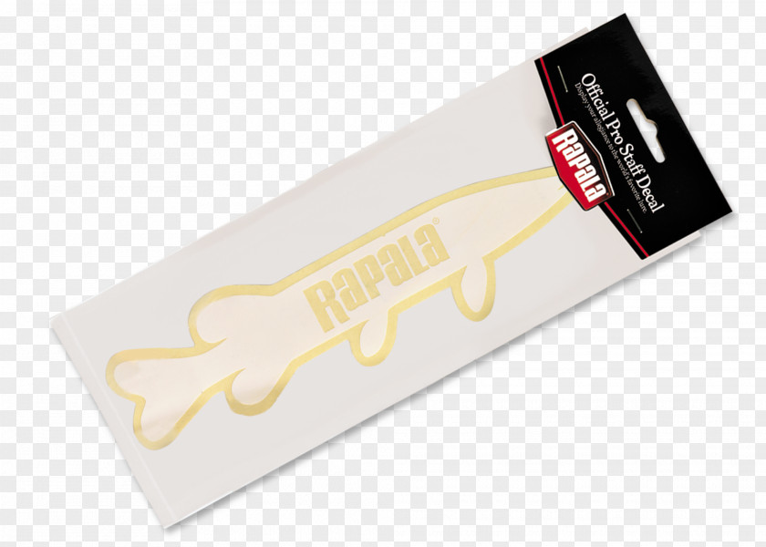 Fishing Rapala Northern Pike Walleye Decal PNG