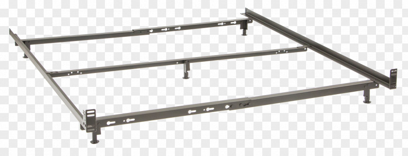 Low Profile Bedside Tables Bed Frame Platform Furniture PNG