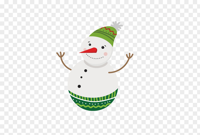 Creative Cute Snowman Post-it Note Sticker Christmas PNG