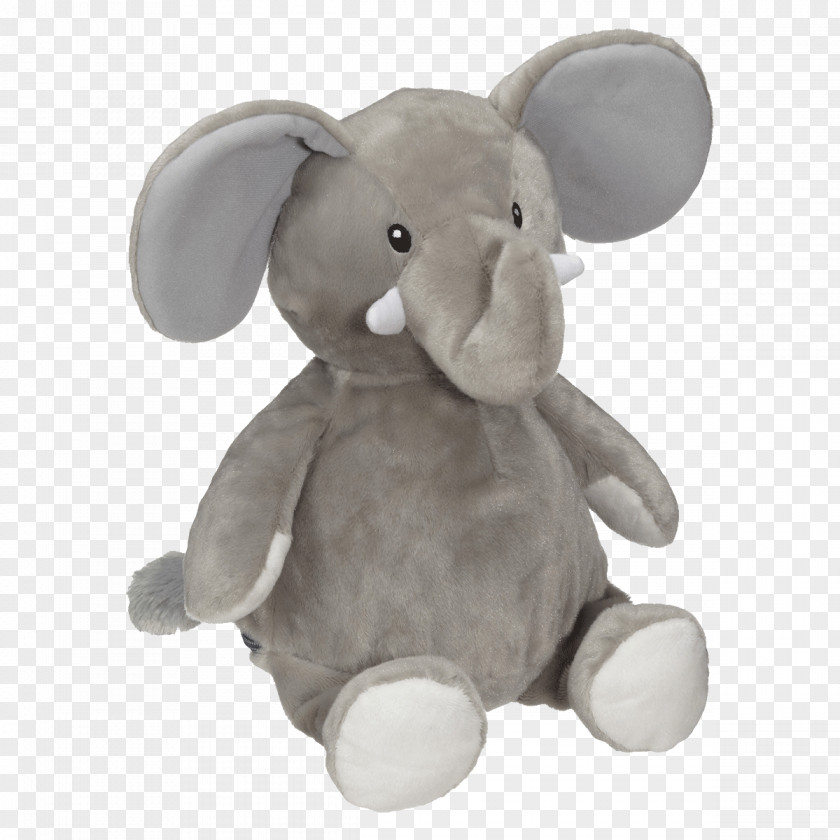 Dressing Baby Elephant Stuffed Animals & Cuddly Toys Machine Embroidery Plush PNG
