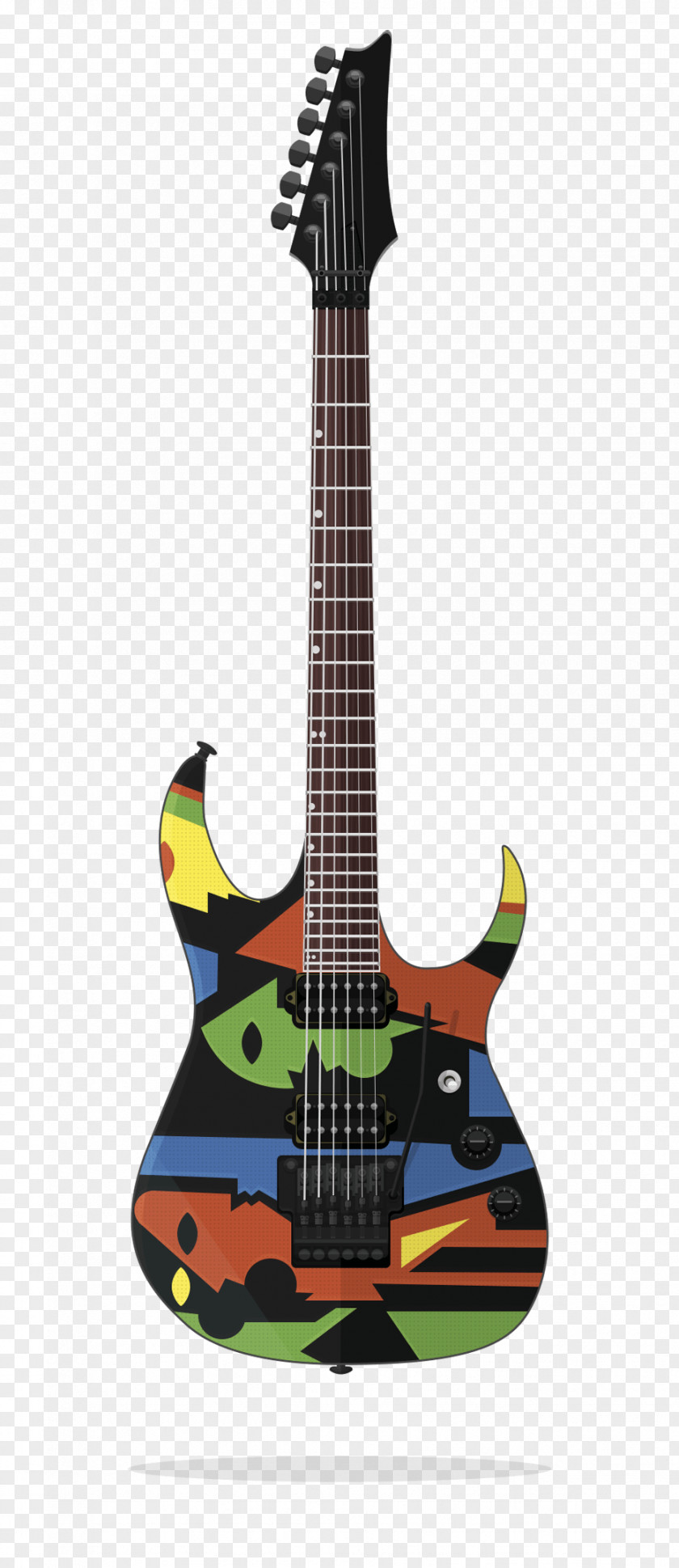 Electric Guitar Ibanez RG Seven-string PNG