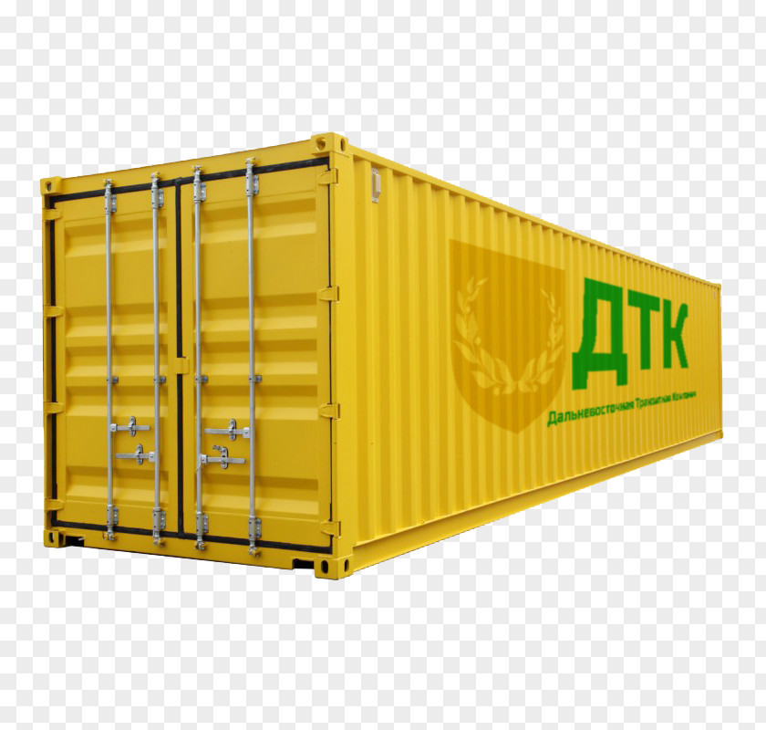 Shipping Container Cargo Intermodal Transport Product PNG