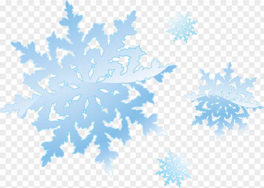 Snowflakes Holiday Christmas Clip Art PNG