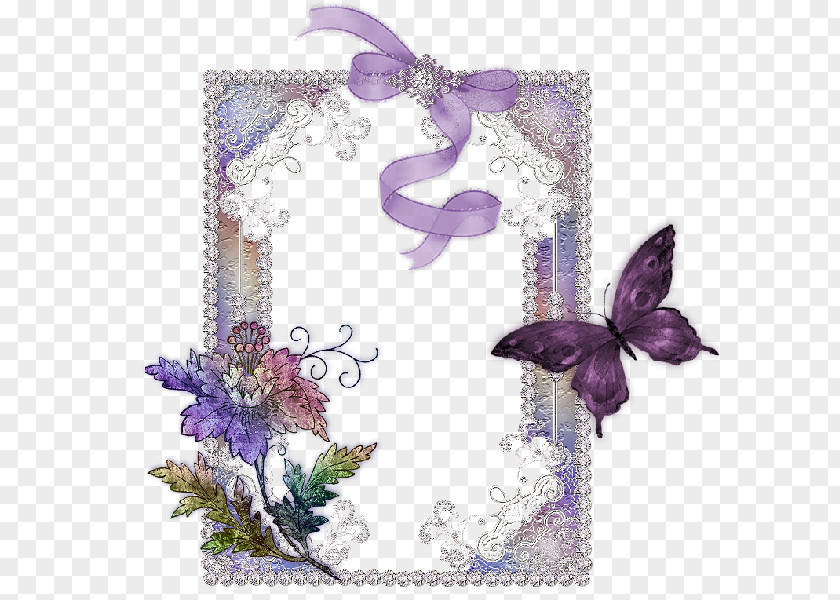 Decorative Pattern Gauze Border Picture Frame Blog Flower Clip Art PNG
