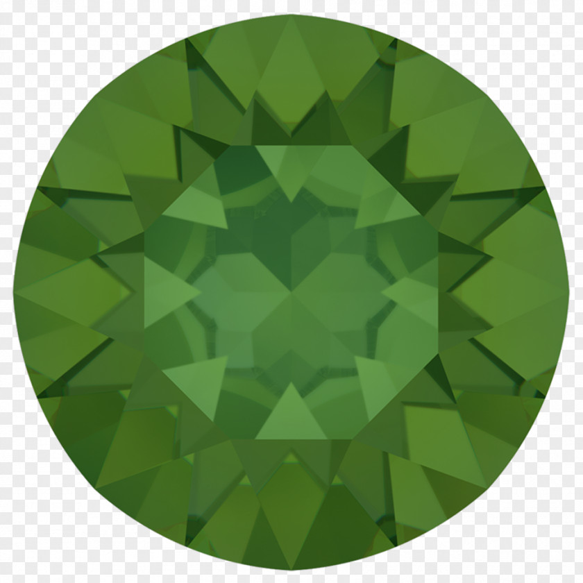 Green Stone Crystal Swarovski AG Hotfix Heat PNG