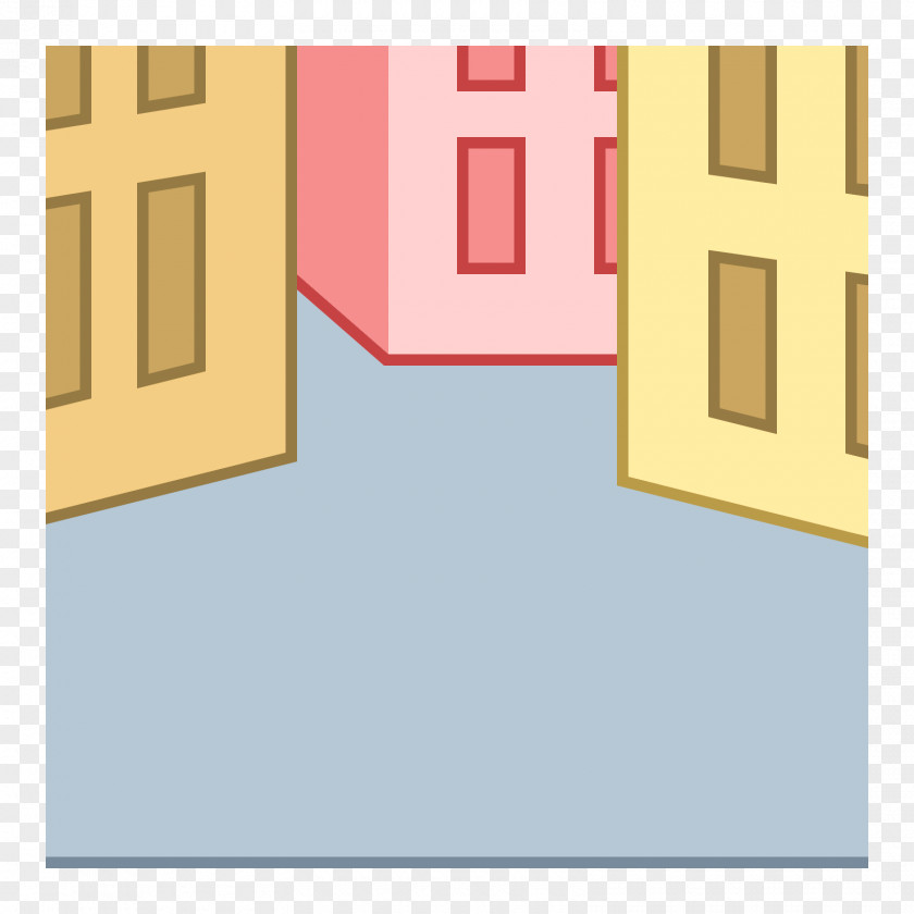 House Line Pattern PNG