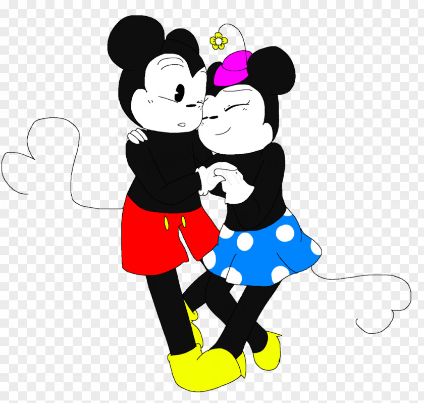 Mickey Kiss Vertebrate Friendship Human Behavior Clip Art PNG