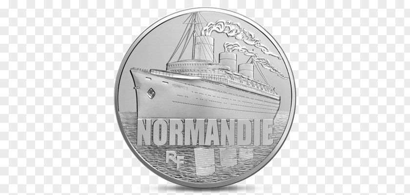 Ocean Liner Euro Coins Silver France Gold Coin PNG